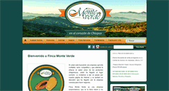 Desktop Screenshot of fincamonteverde.com