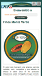 Mobile Screenshot of fincamonteverde.com